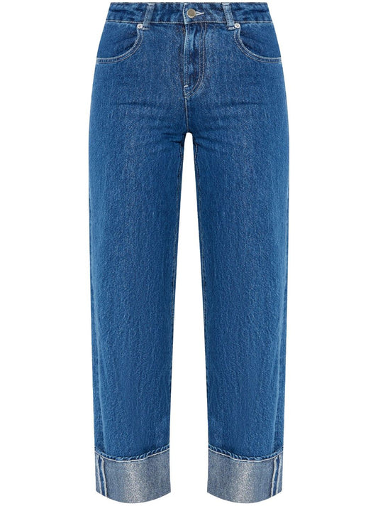 Denim cotton jeans