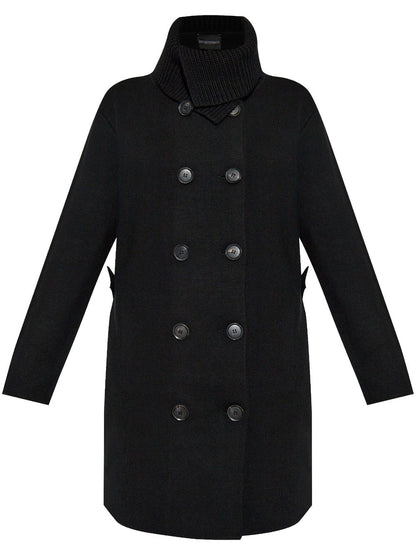 Wool blend coat