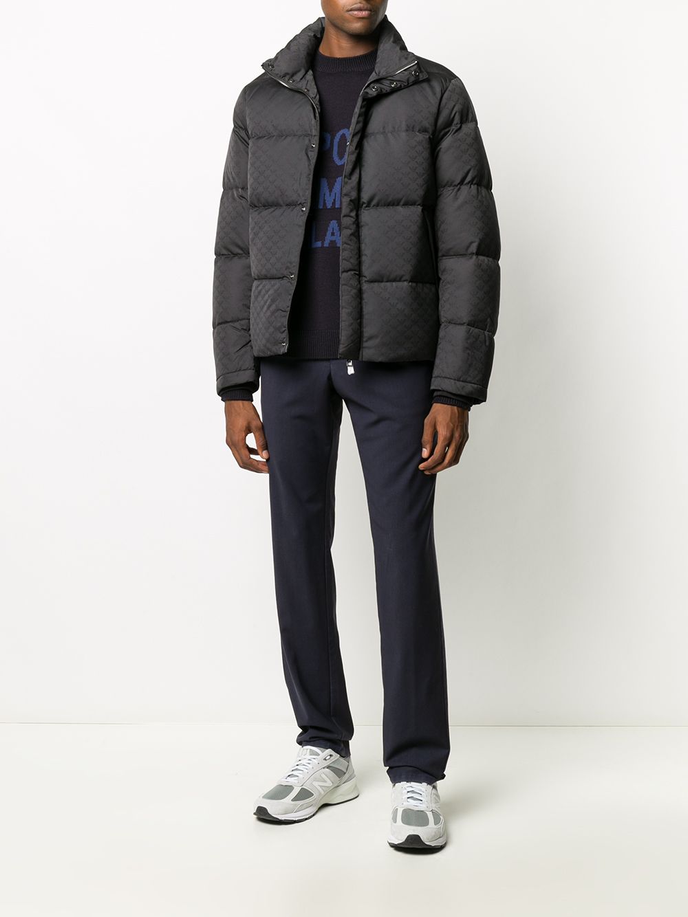 Nylon down jacket