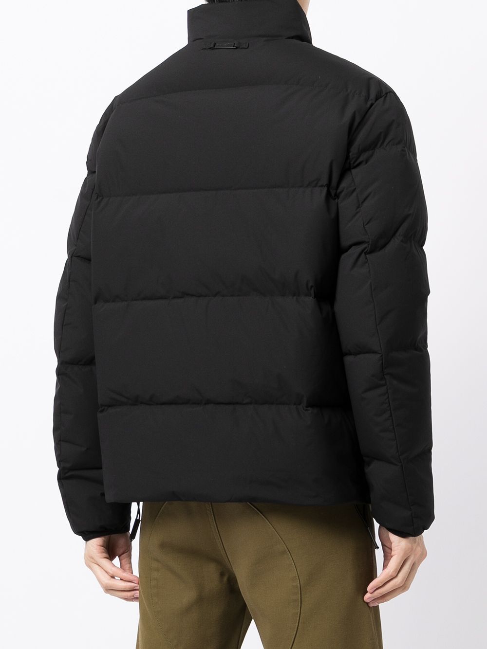 Nylon down jacket