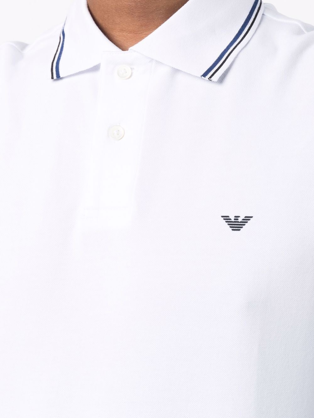 Logo cotton polo shirt