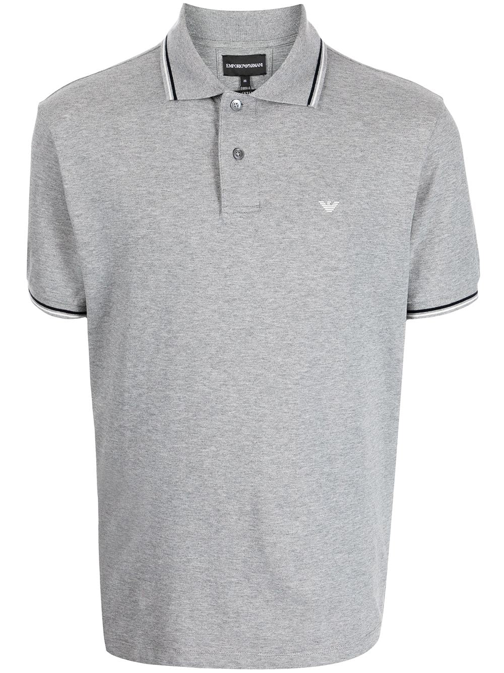 Logo cotton polo shirt