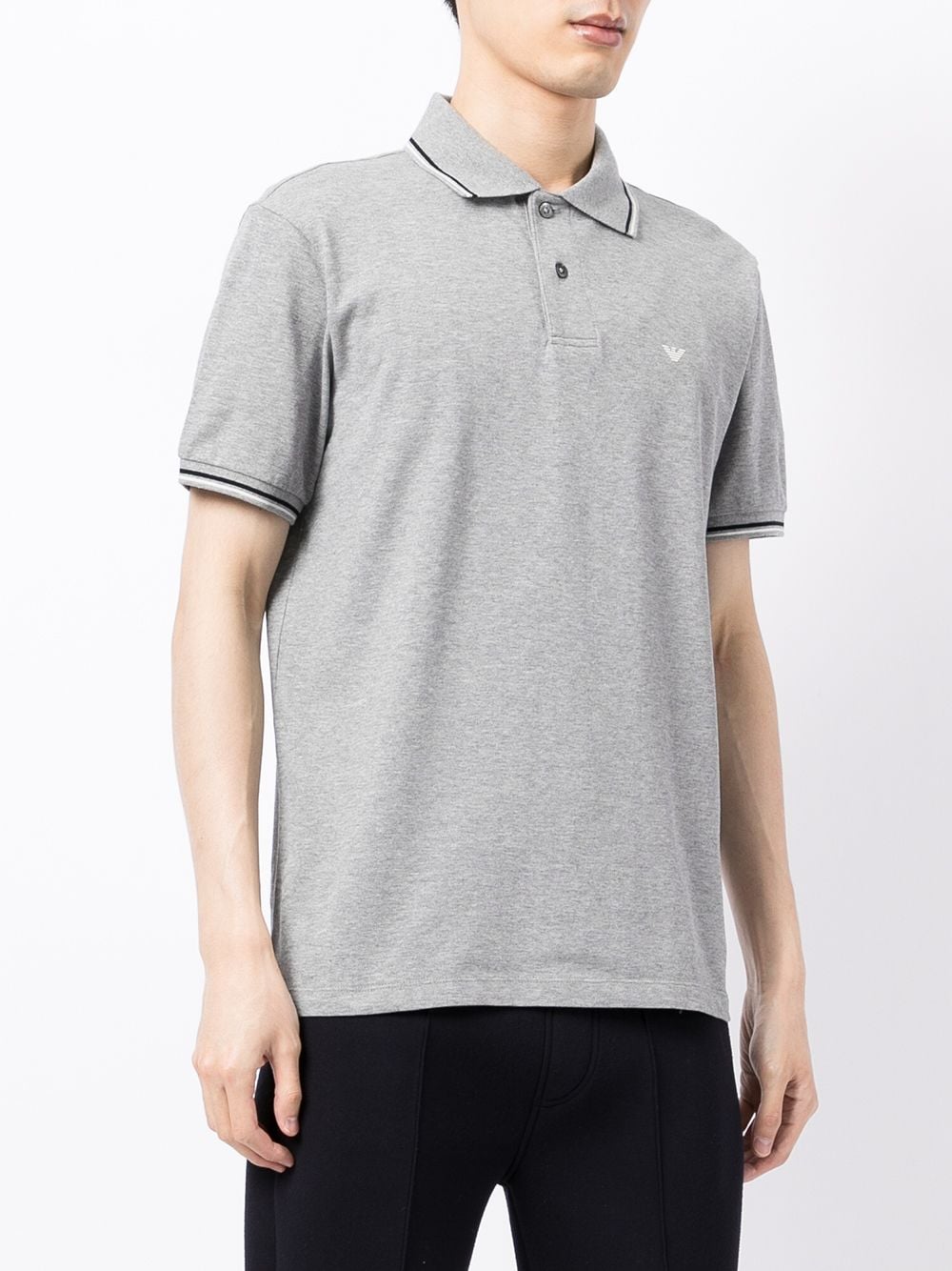 Logo cotton polo shirt