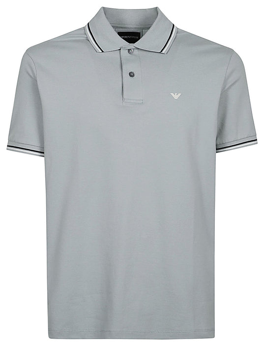 Logo cotton polo shirt