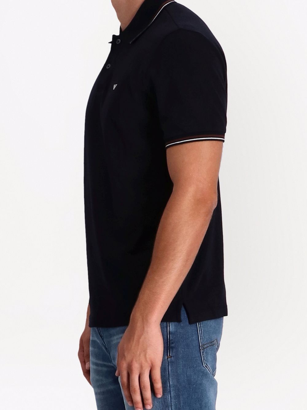 Logo cotton polo shirt