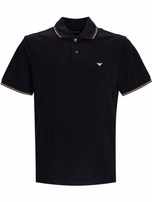 Logo cotton polo shirt