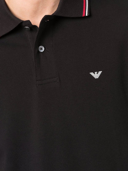 Logo cotton polo shirt