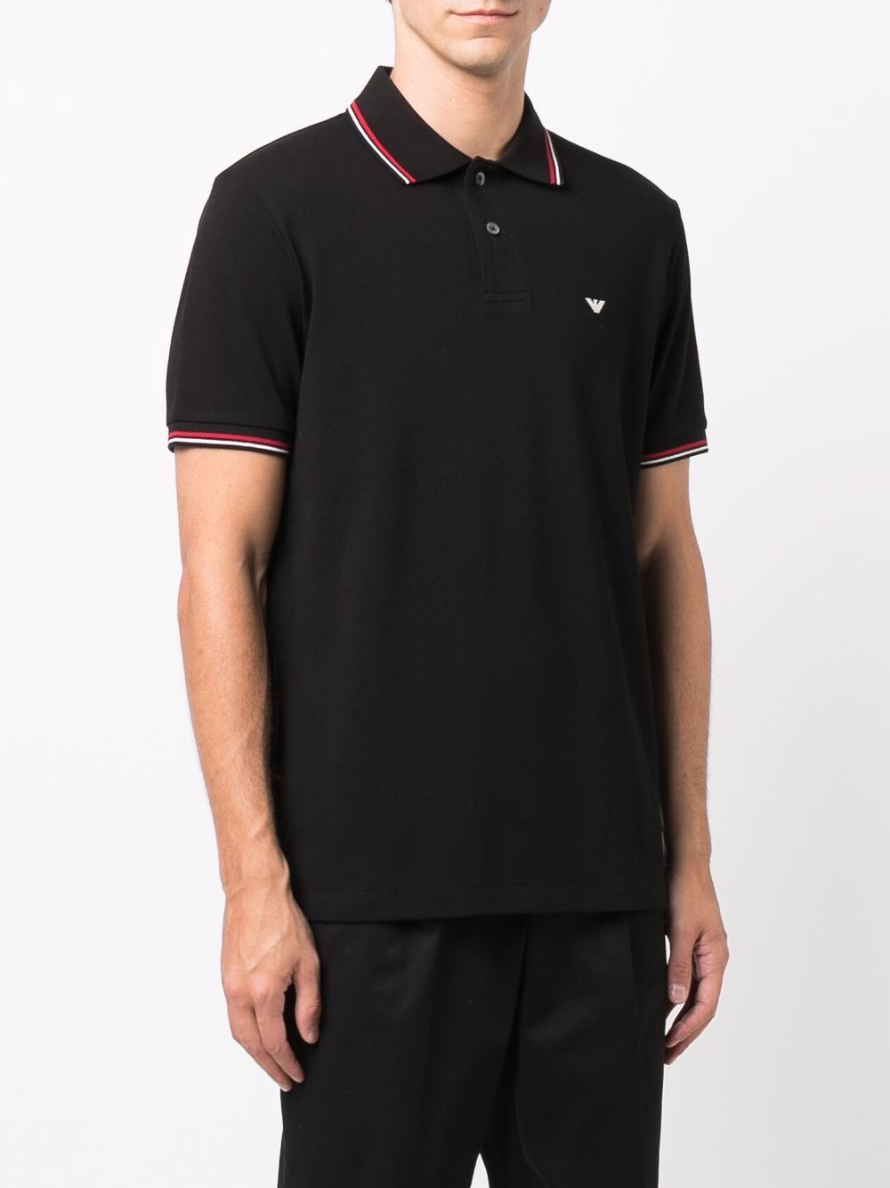 Logo cotton polo shirt