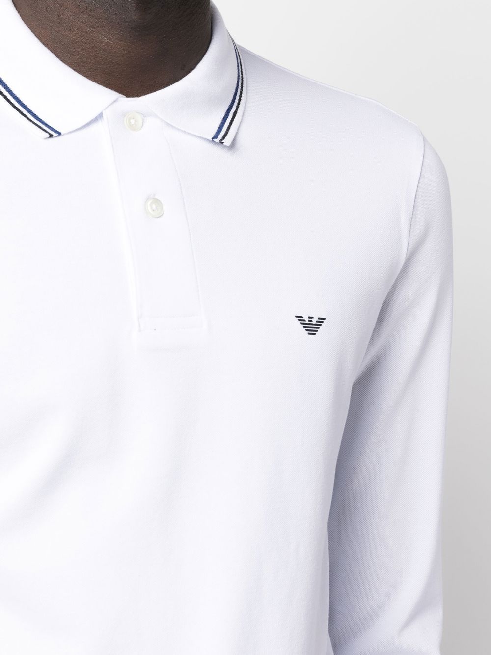 Logo cotton polo shirt