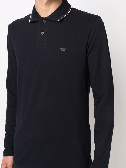 Logo cotton polo shirt