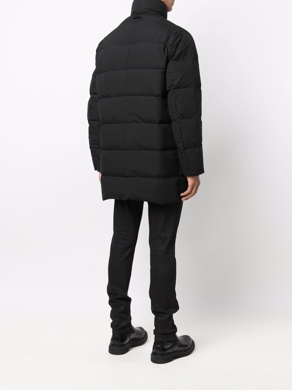 Nylon down jacket