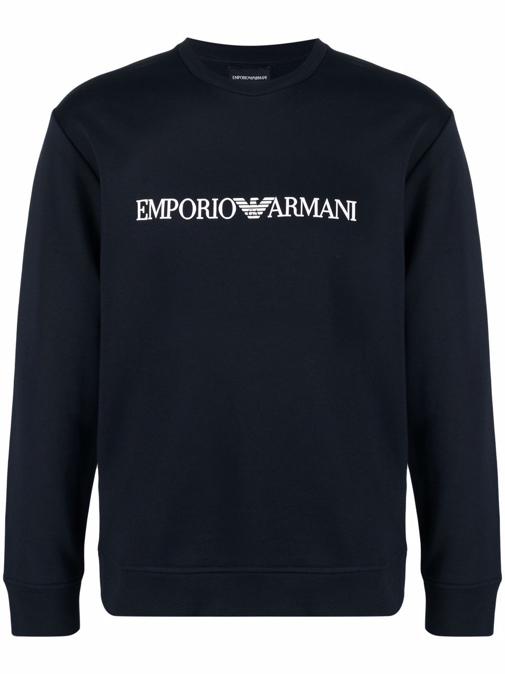 Logo cotton blend sweatshirt