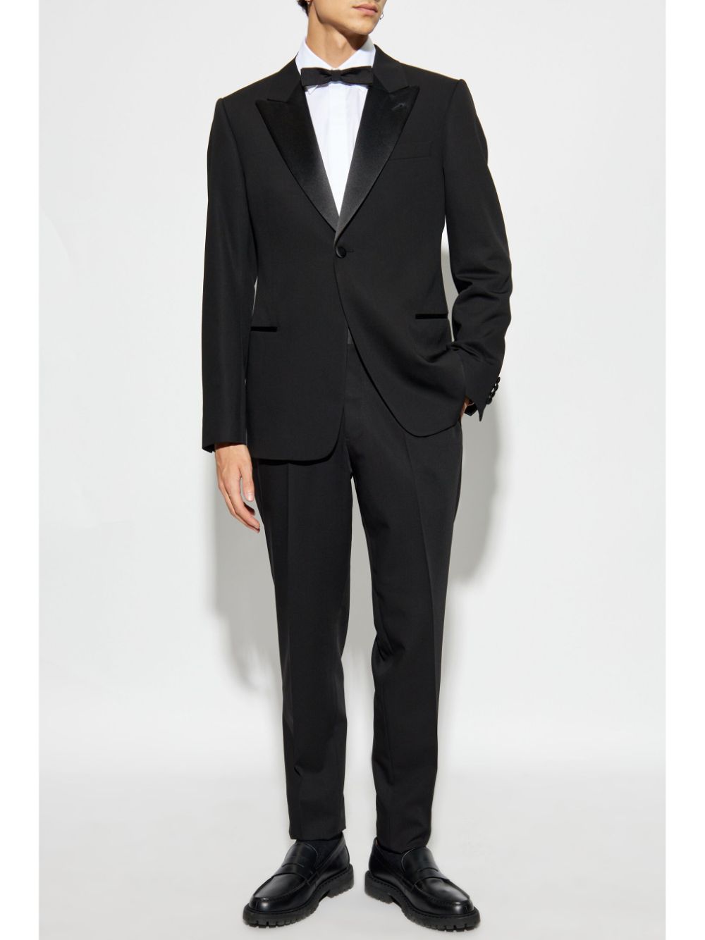 Wool tuxedo suit