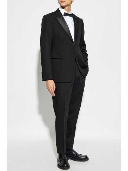 Wool tuxedo suit