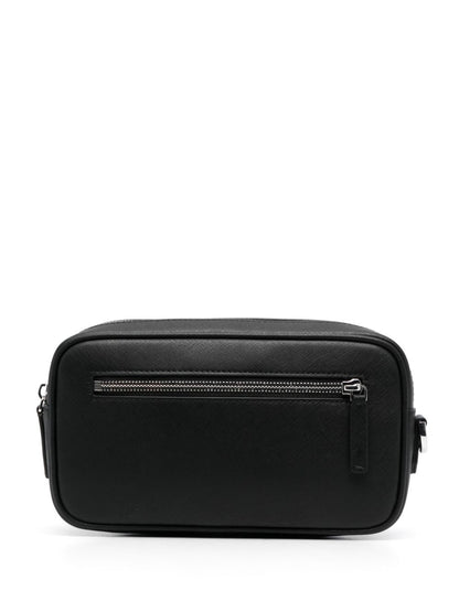 Leather beauty-case