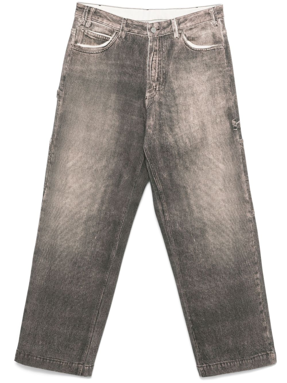 Denim cotton jeans