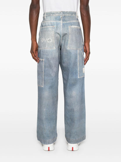 Denim cotton jeans