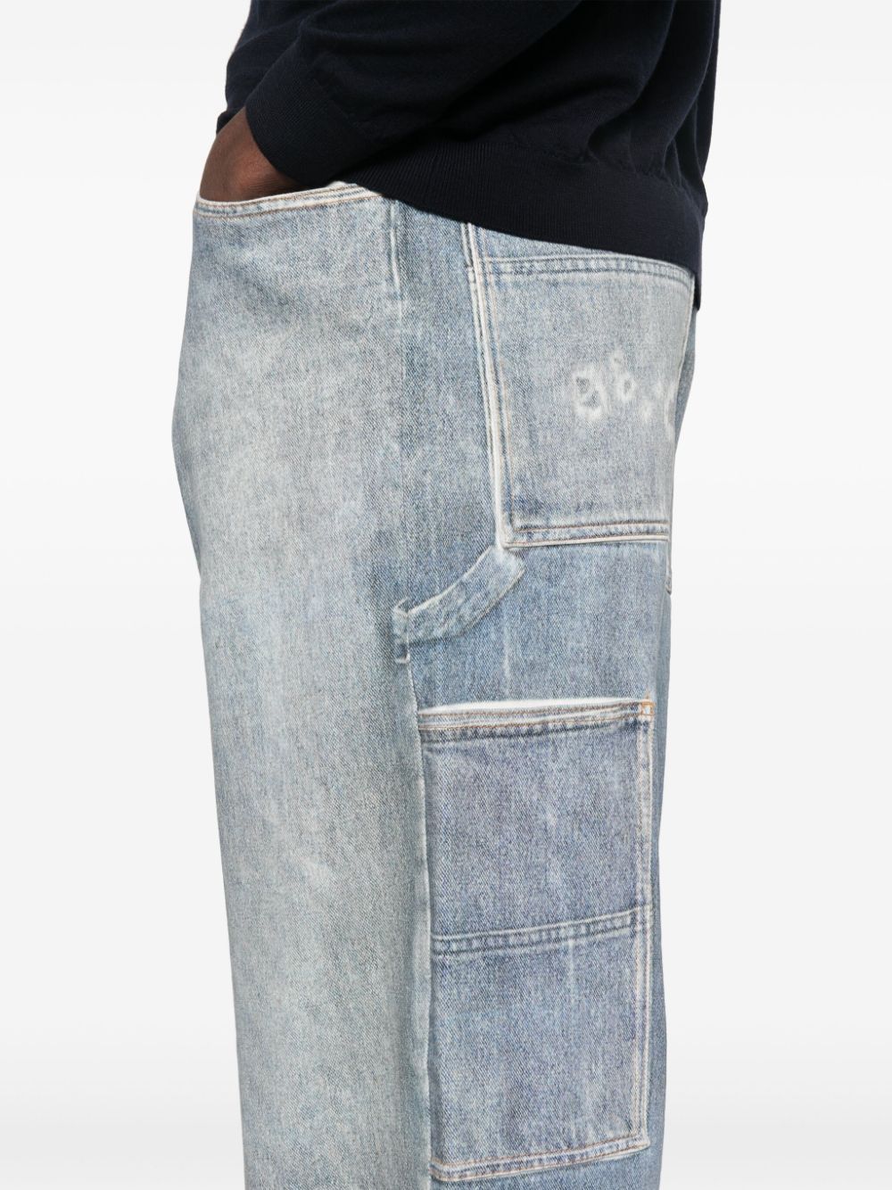 Denim cotton jeans