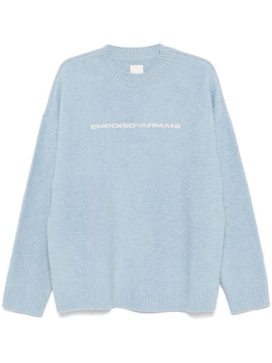 Logo wool sweater