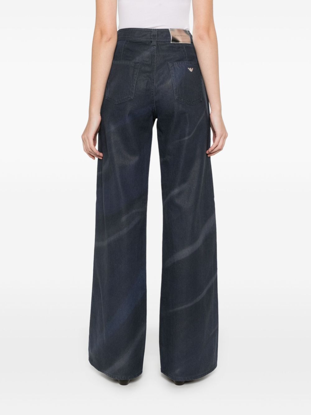 Cotton blend denim jeans