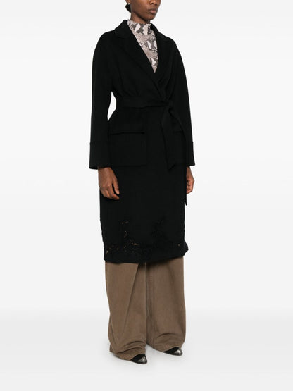 Wool midi coat