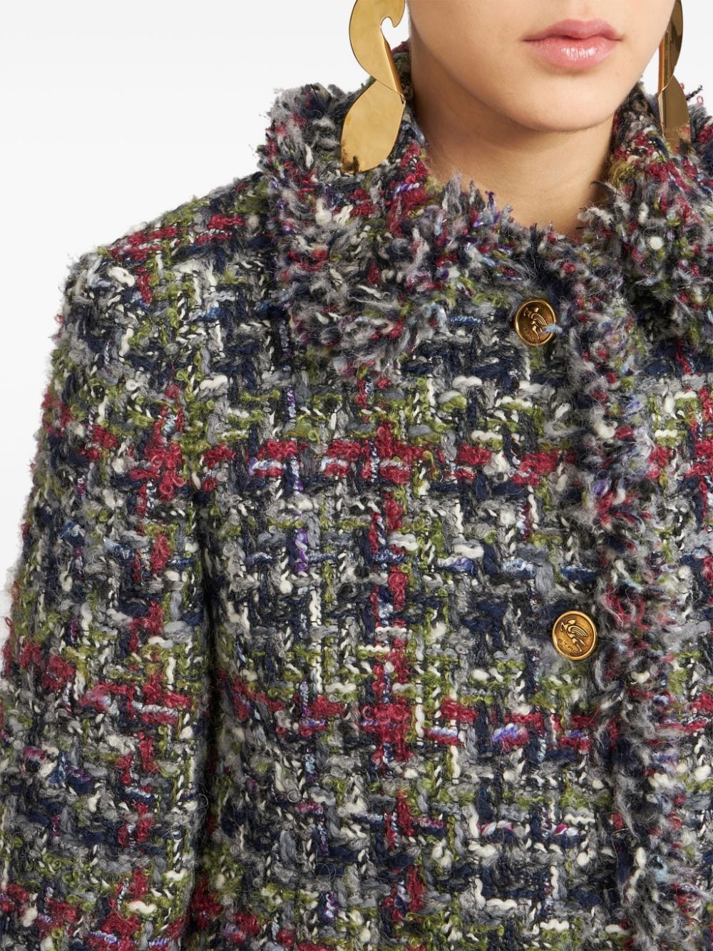 Wool tweed jacket