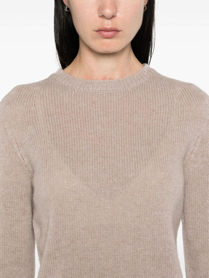 Wool crewneck sweater