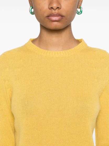 Wool crewneck sweater