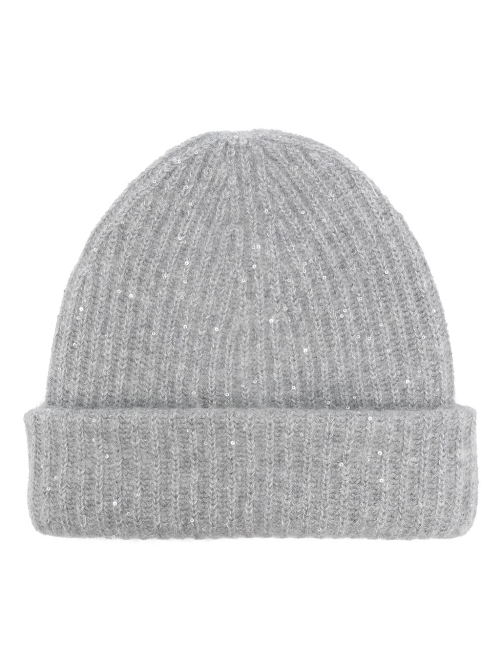 Wool and silk blend beanie