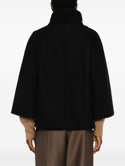 Wool cape