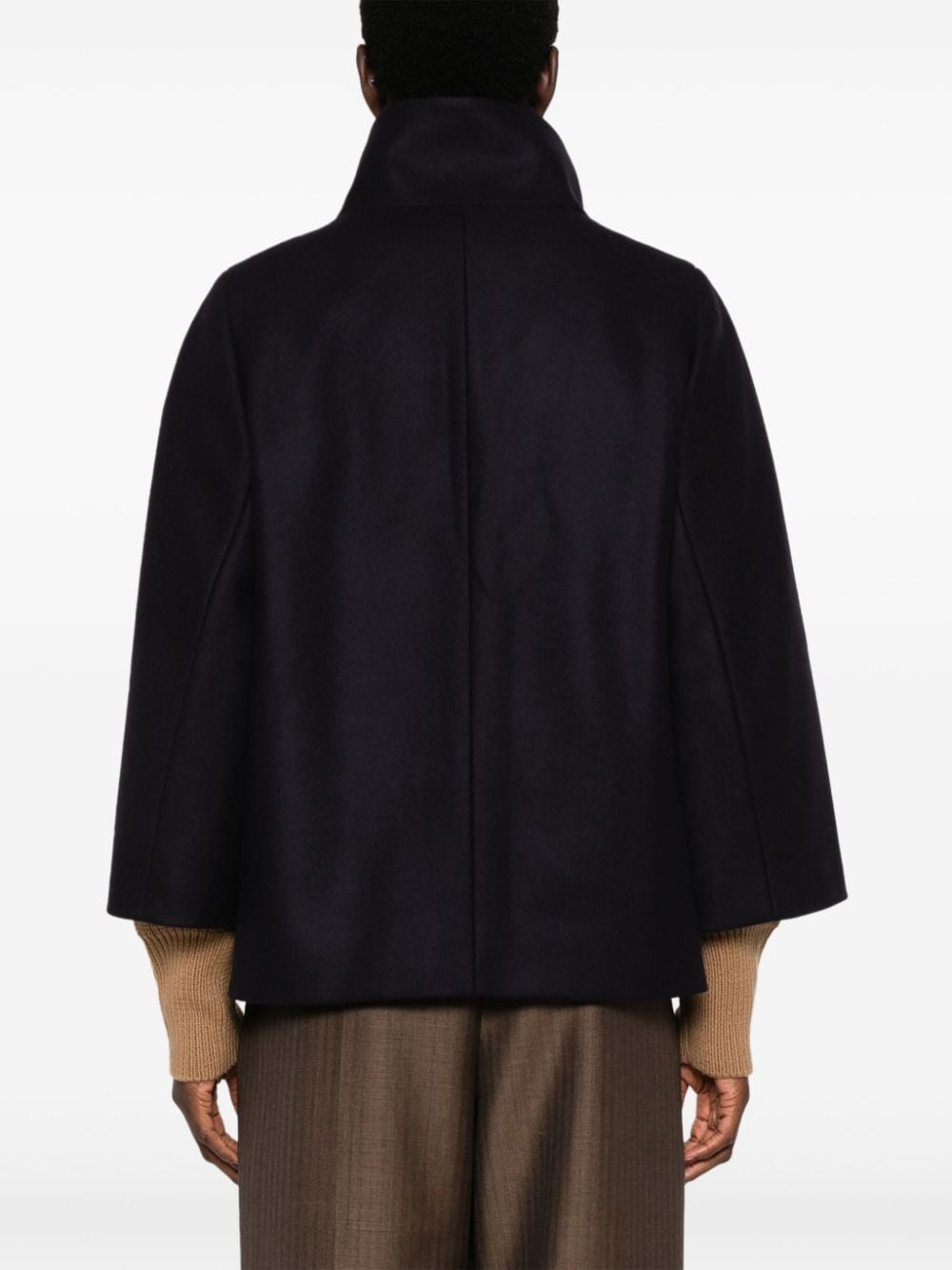 Wool cape