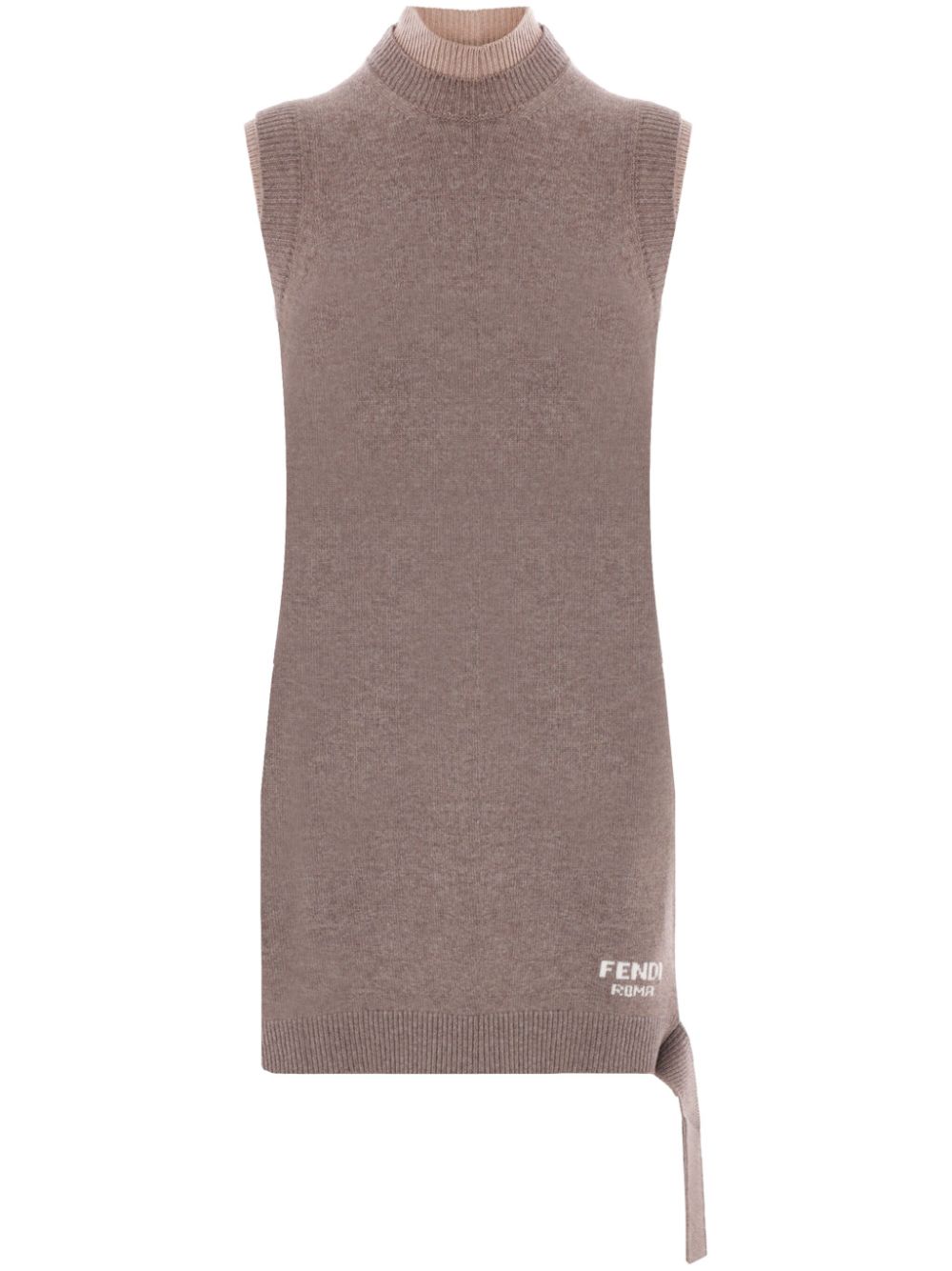 Wool and cashmere mini dress