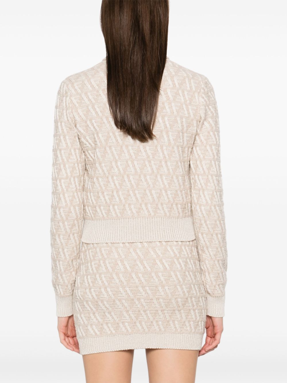 Wool and cashmere turtle-neck jumper