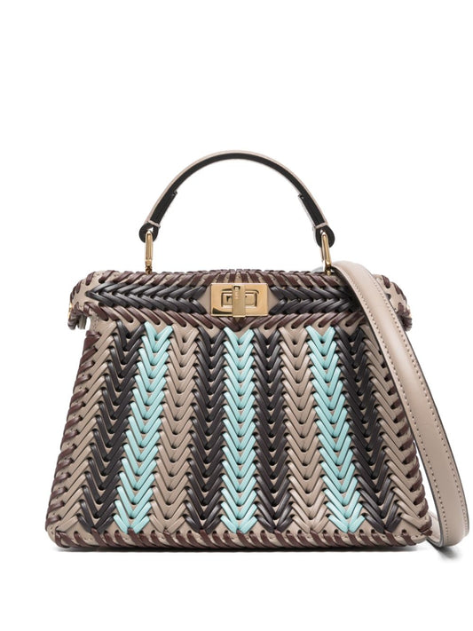 Peekaboo iseeu petite crochet handbag