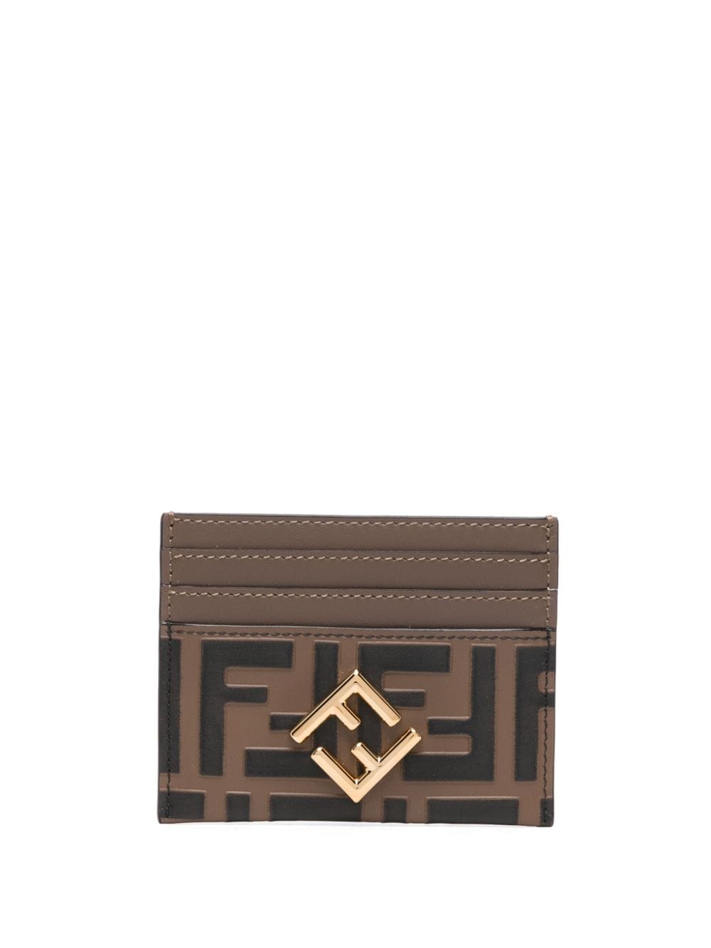 Ff diamonds leather card case