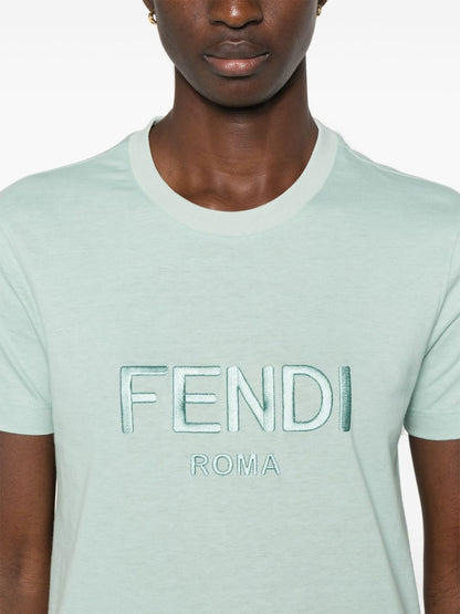 Fendi roma cotton t-shirt