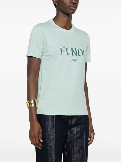 Fendi roma cotton t-shirt