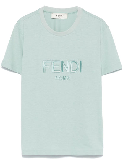 Fendi roma cotton t-shirt