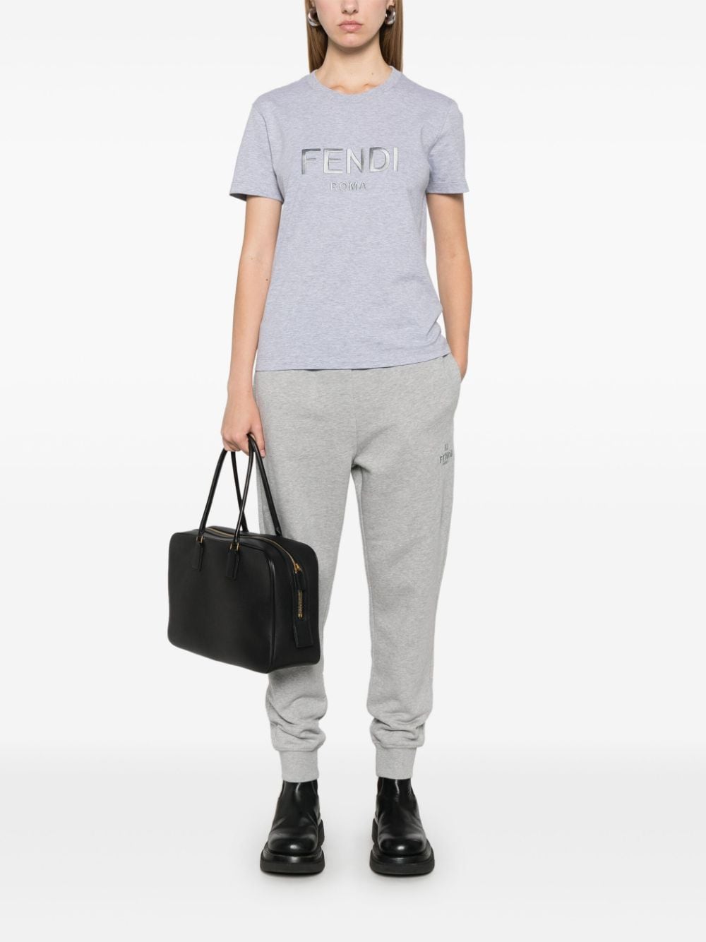 Fendi roma cotton t-shirt