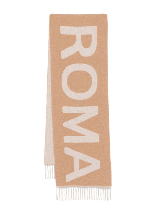 Fendi roma wool scarf