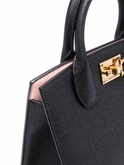 The studio box mini leather handbag