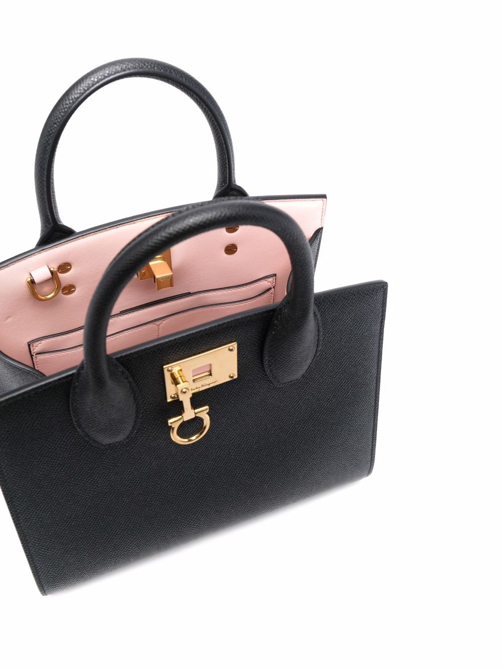 The studio box mini leather handbag