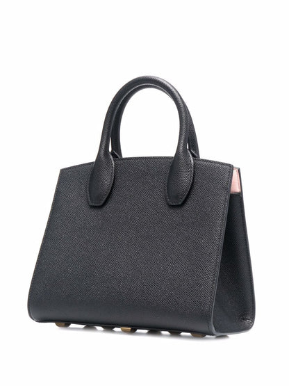 The studio box mini leather handbag