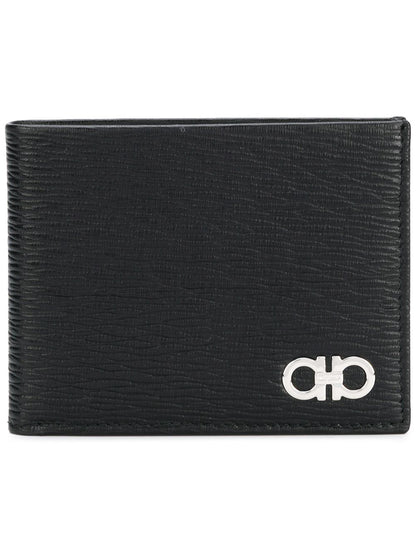 Gancini leather wallet