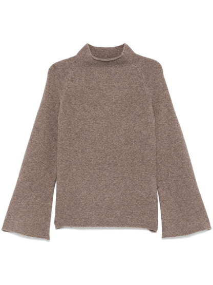 Wool turtle-neck jumper