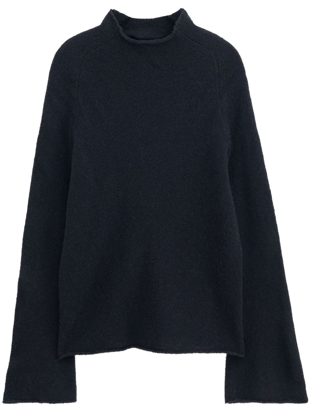 Wool turtle-neck jumper