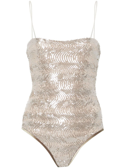 Sequinted bodysuit