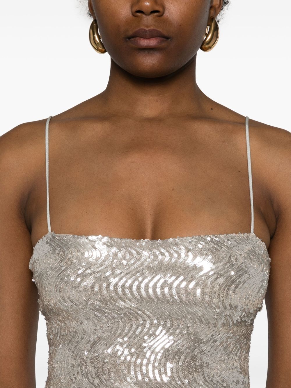 Sequinted bodysuit