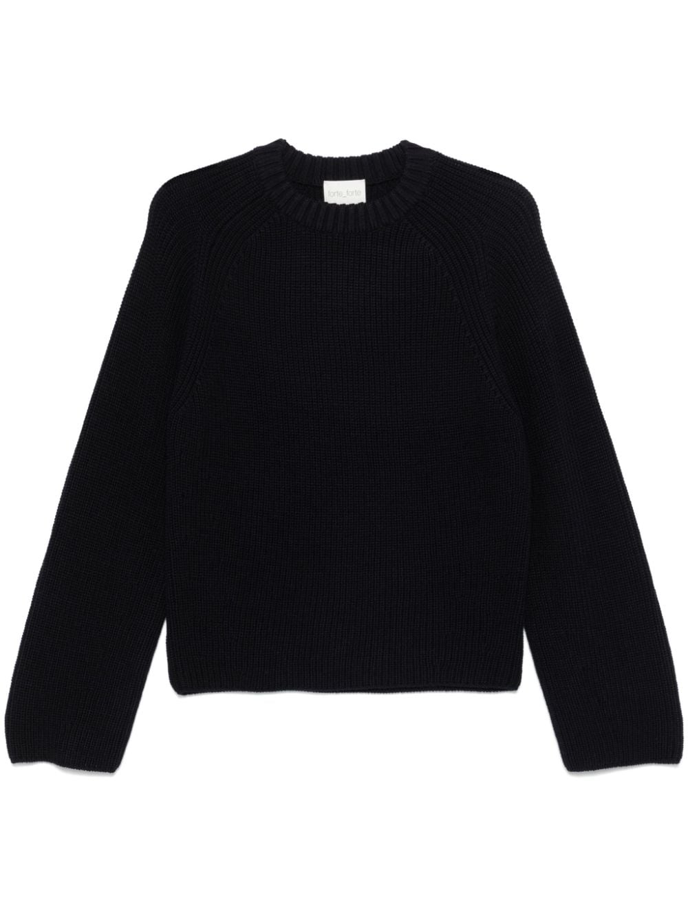 Wool crewneck sweater