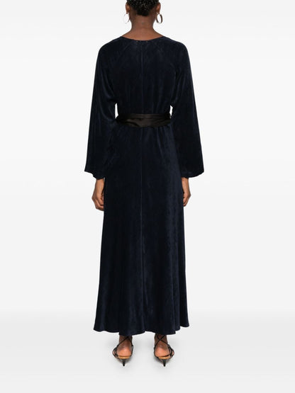 Corduroy long dress